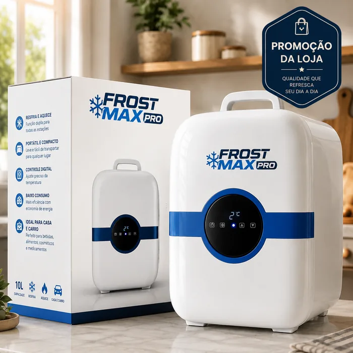 Mini Frigobar Refrigerador Frost Max Pro 110/220V