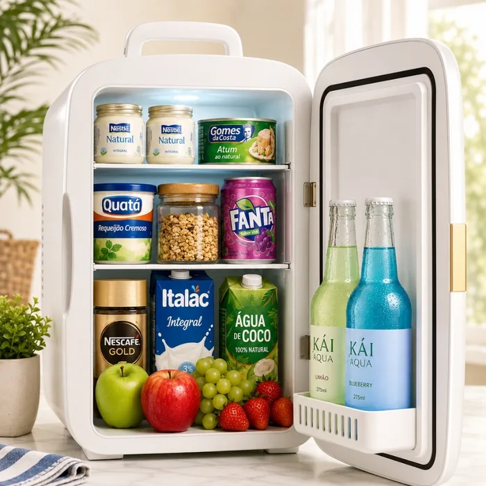 Mini Frigobar Refrigerador Frost Max Pro 110/220V